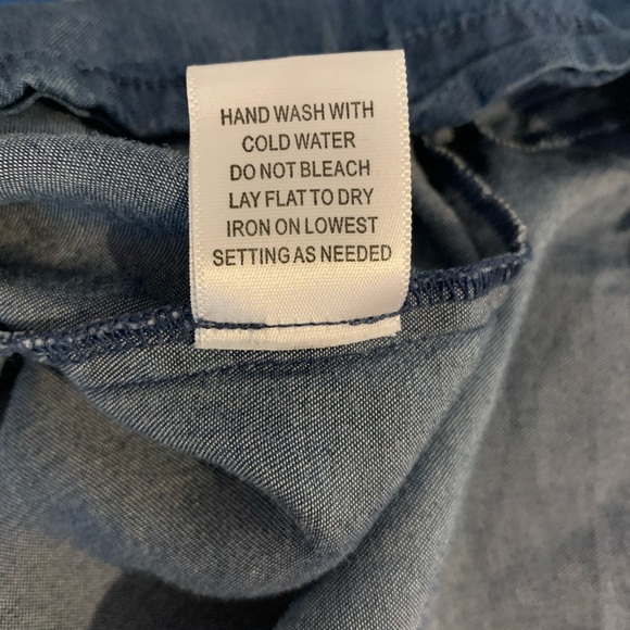 Neiman Marcus Paper Bag Button Front Skirt - Picture 5 of 5